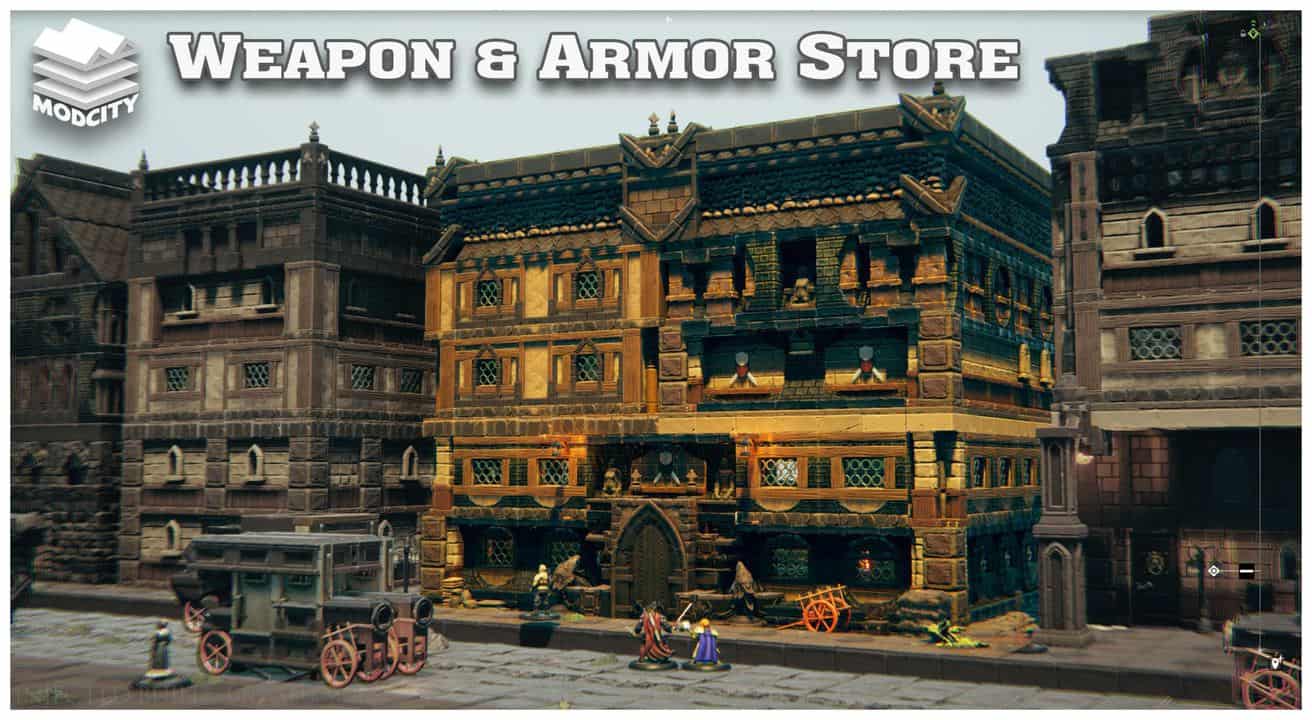 🧊 ModCity - Weapon & Armor Store + Legendary Items & Extra Modules ...