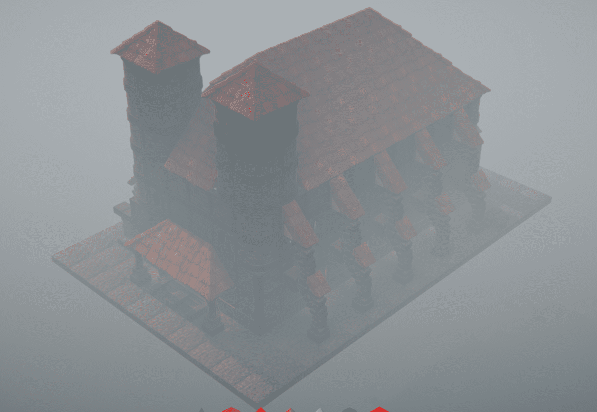 Gothic Cathedral, with crypt and pipe organ - Tales Tavern