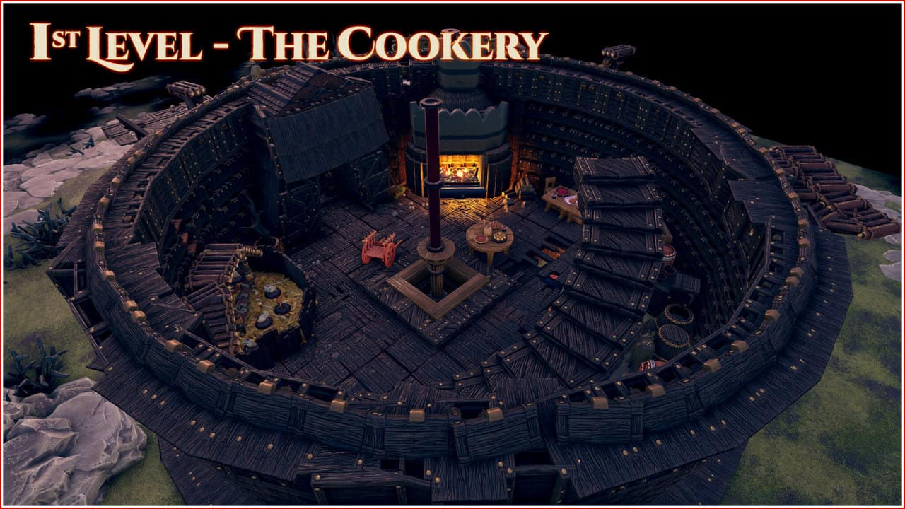 Old BoneGrinder Windmill [Five Stories, 30+ Hours] - Tales Tavern