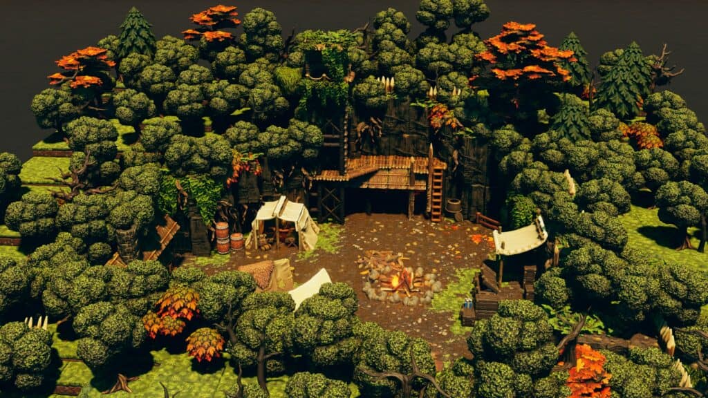 The Original Forest Bandit Camp And Updated Version Tales Tavern