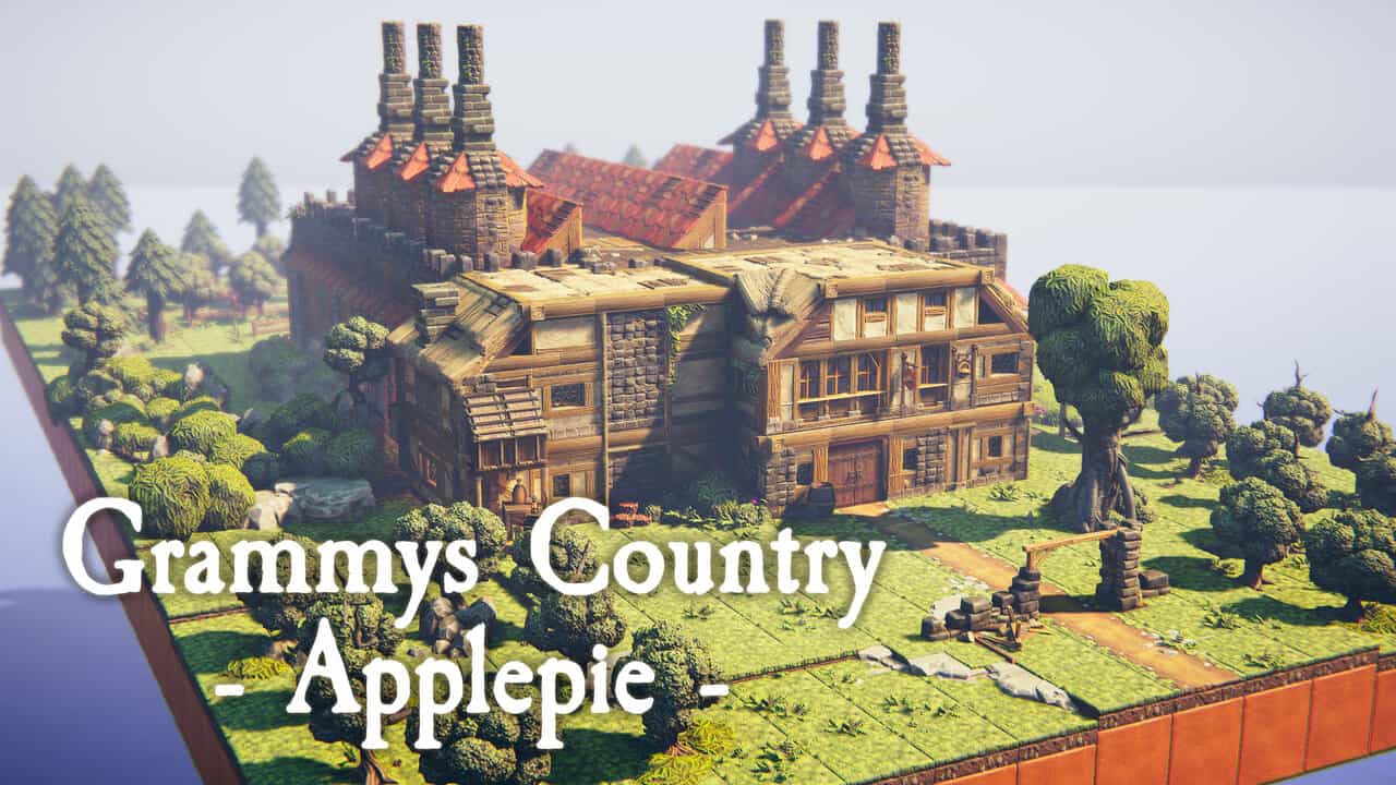 Grammy's country apple pie map