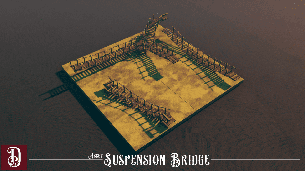 [HD, Slab] Suspension Bridge - Tales Tavern