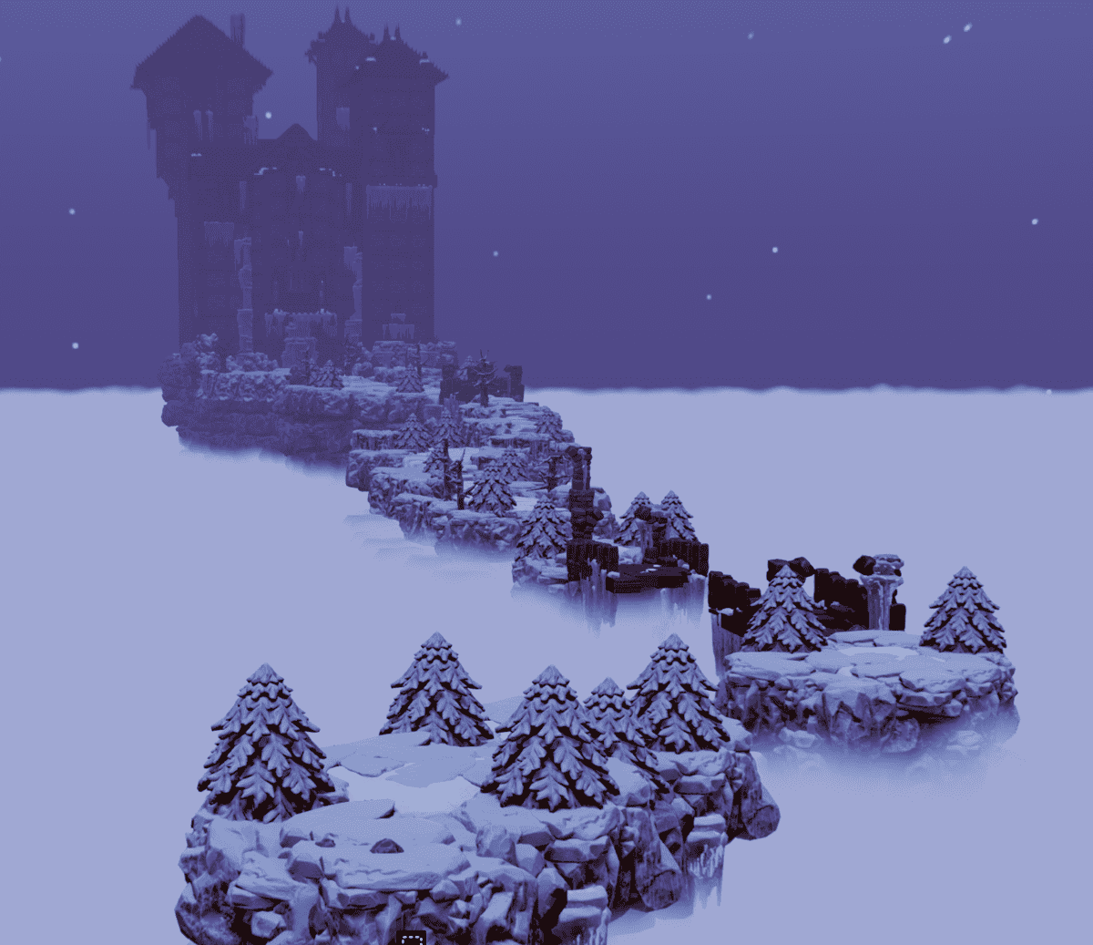 Haunted winter castle tales tavern
