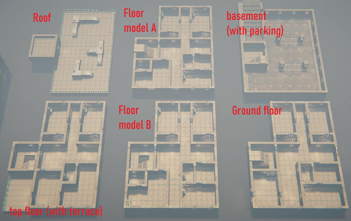 concrete building (kit) Tales Tavern