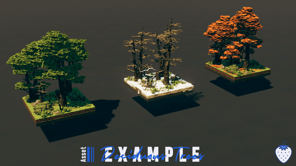 [Asset] Tree Asset 02 Deciduous Trees Tales Tavern