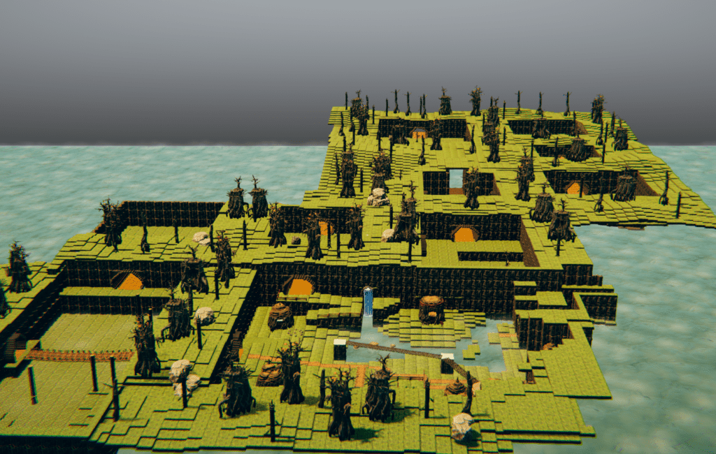 Kokiri forest and OOT lost woods Tales Tavern