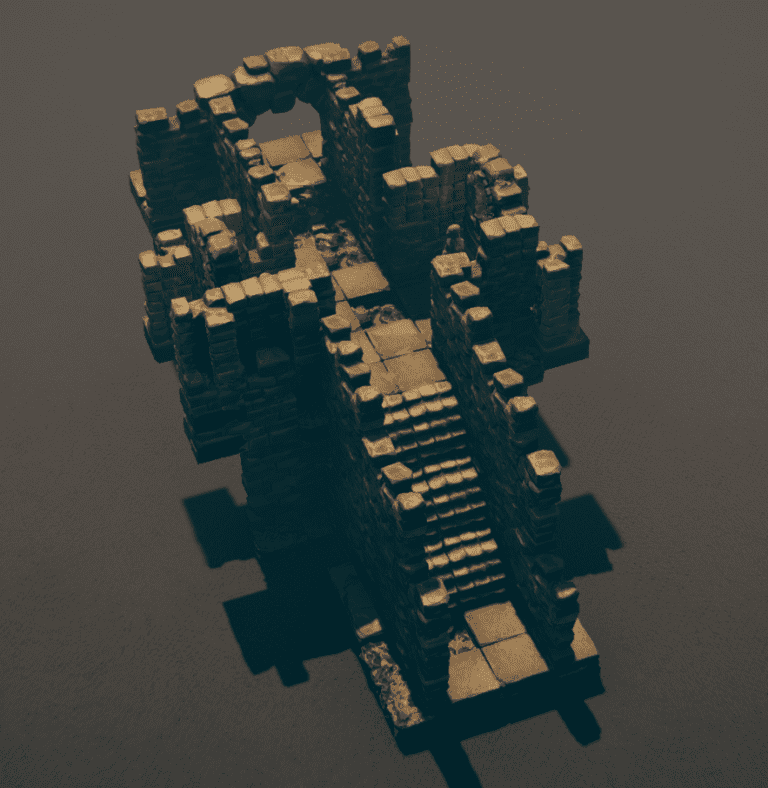 Crypt - Corridor - Steps up - Tales Tavern