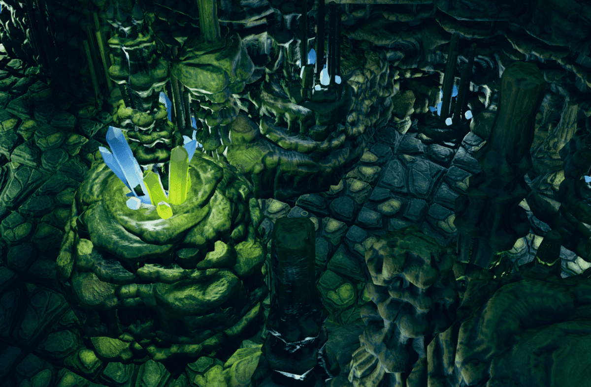 Modular Crystal Caverns Curved Corner Connection Tales Tavern