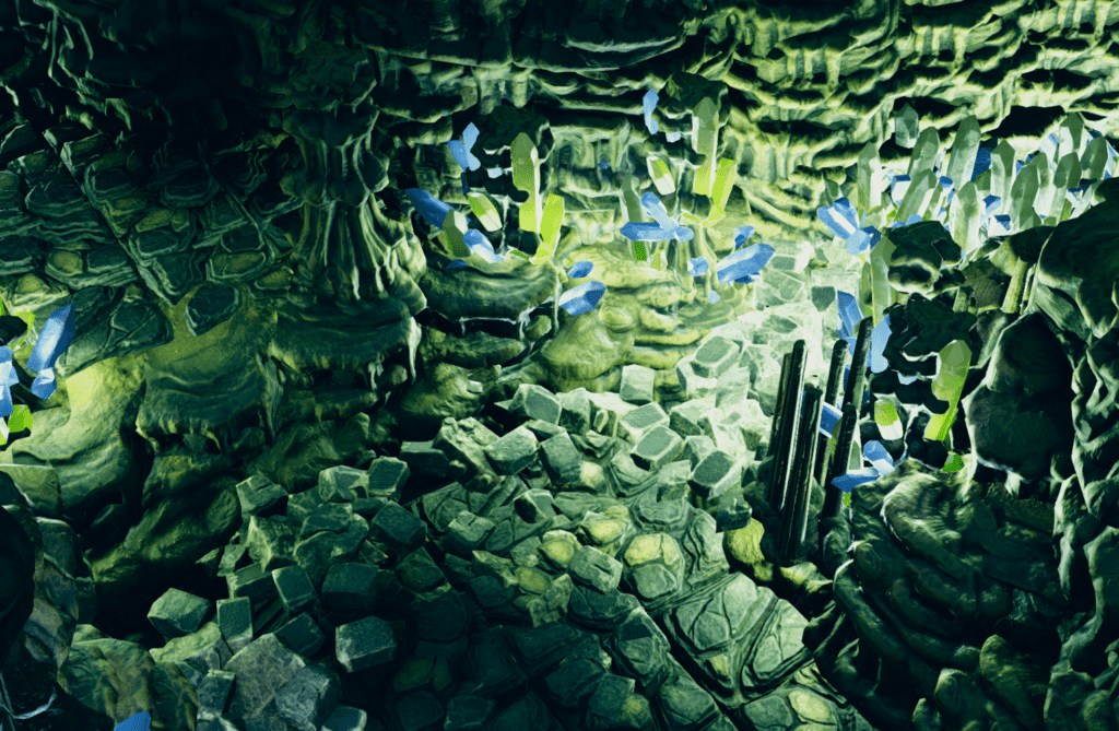 Modular Crystal Caverns Boss Cavern Tales Tavern