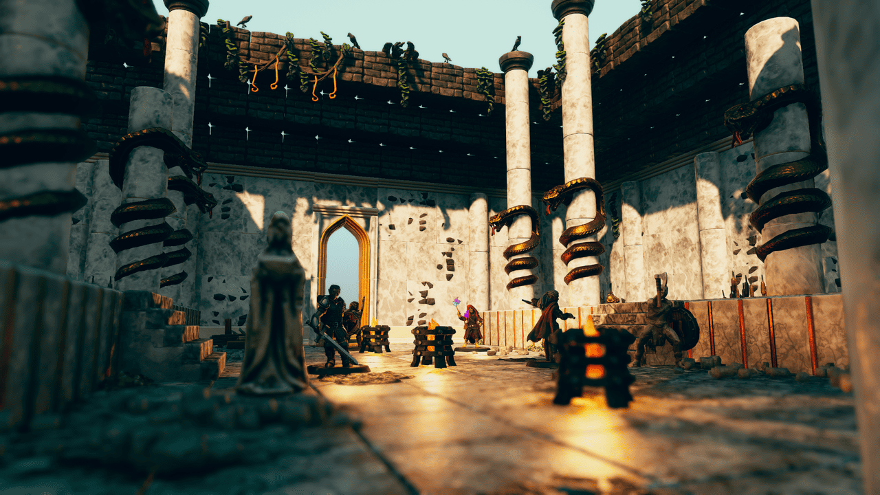 Medusa's Lair, Temple, Greek Style Tales Tavern