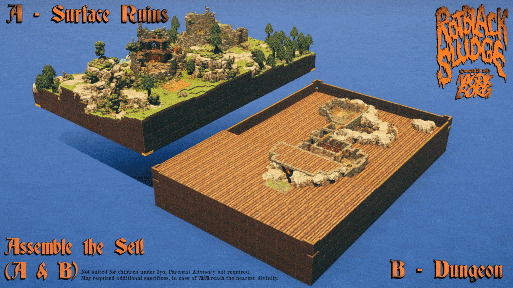 Rotblack Sludge - Mork Borg - [A] Surface Ruins - Tales Tavern