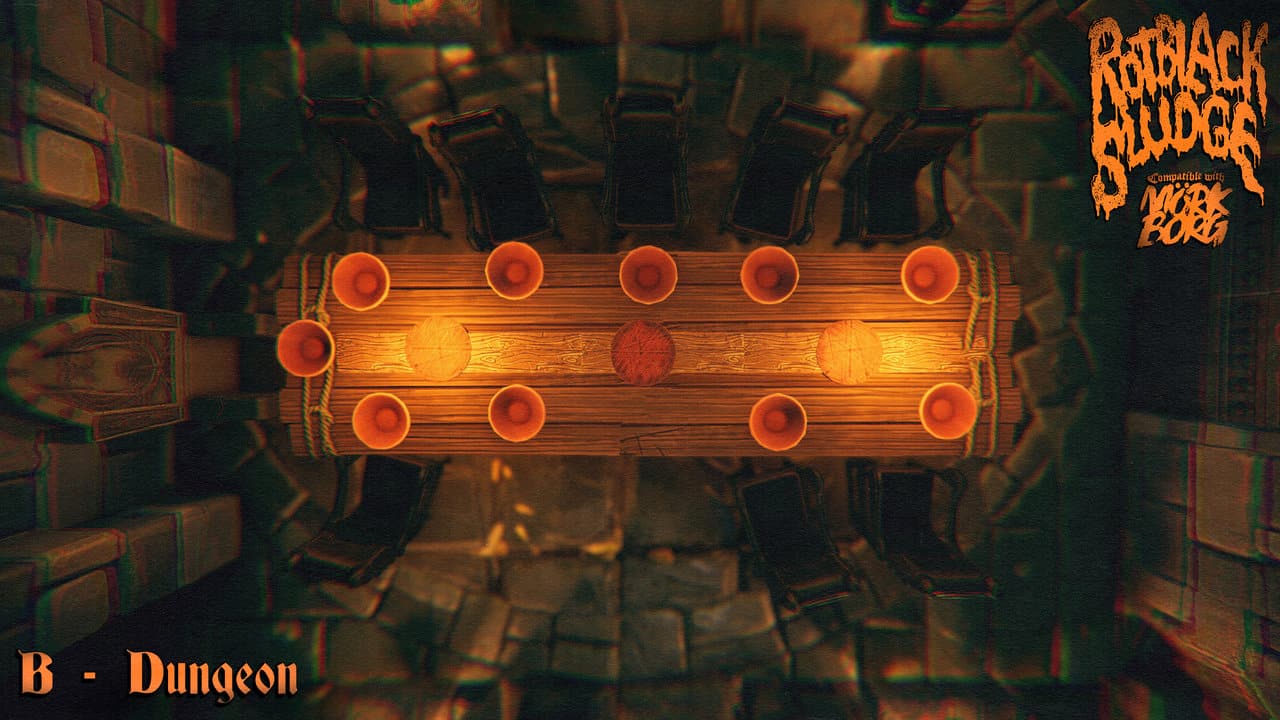 Rotblack Sludge - Mork Borg - [B] Dungeon - Tales Tavern