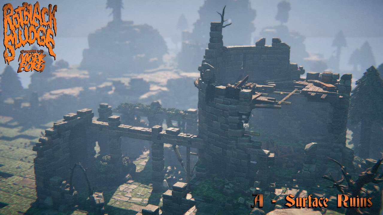 Rotblack Sludge - Mork Borg - [A] Surface Ruins - Tales Tavern