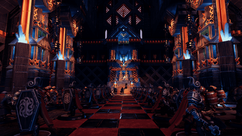 The Great Assembly Hall and Throne Room of the Dwarven Kings - Tales Tavern