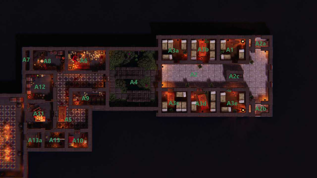 Kingmaker: Aldori Manor - Includes: Great Hall Feast & Destroyed, East