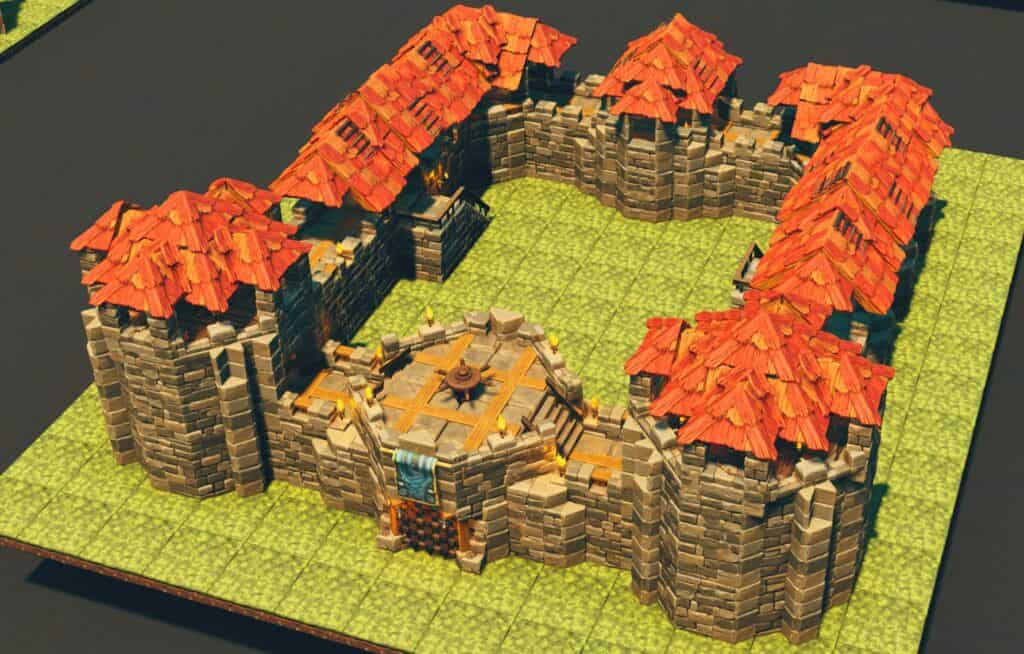Structure Mod Castle Modular Castle Walls - Tales Tavern