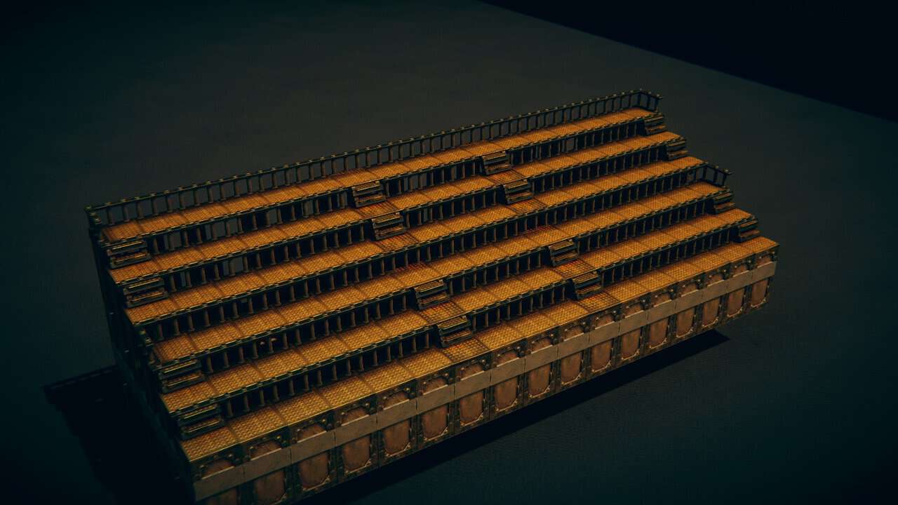 Metal Bleachers Tales Tavern