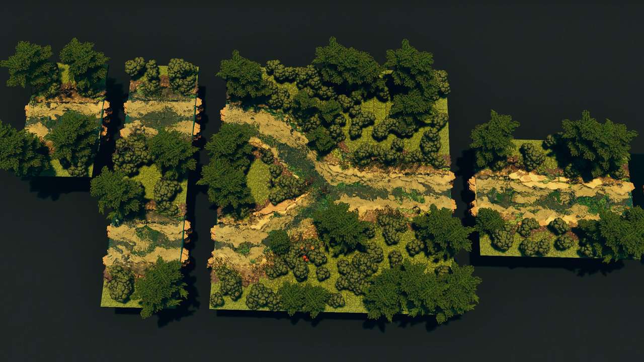 Modular Map Tiles For Rivers a RIVER MODULAR (updated) - Tales Tavern