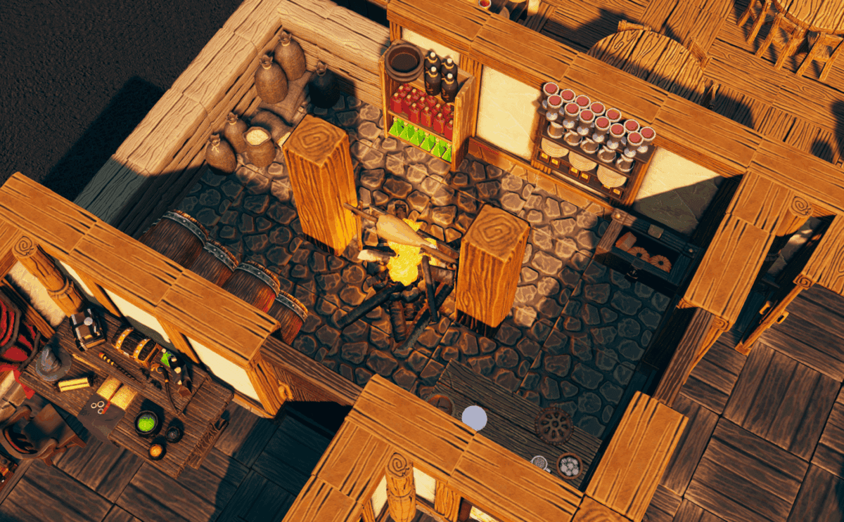 Two-story inn (16X18) - Tales Tavern