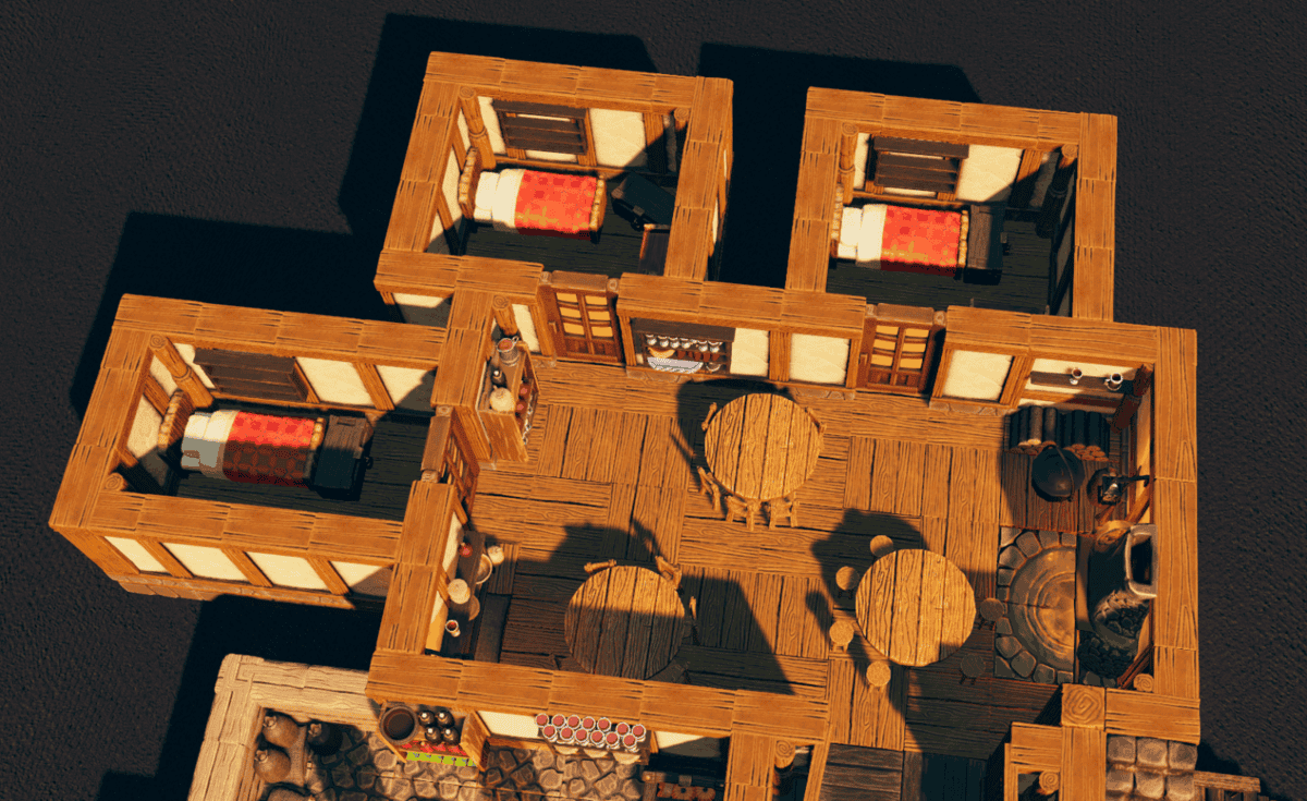 Two-story inn (16X18) - Tales Tavern